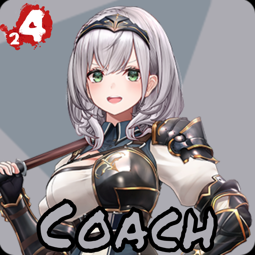 Shirogane Noel as Coach (Official Model)