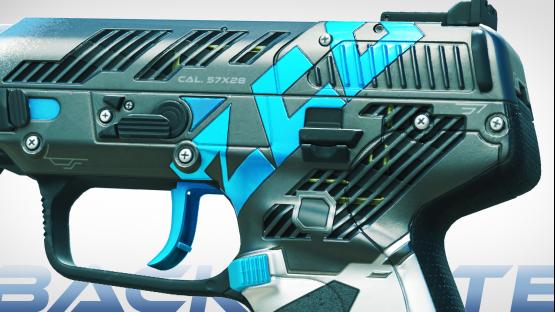 FIVE-SEVEN | ECO Backplate neon blue