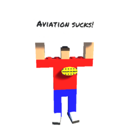 Aviation hater/target for shooting