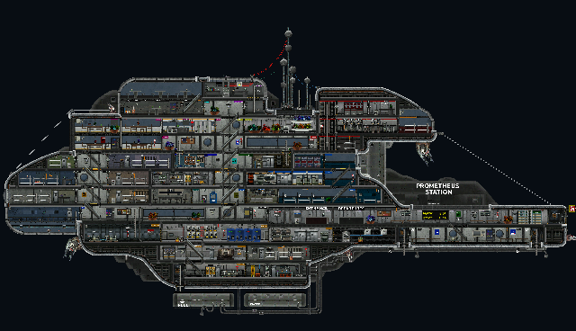  Prometheus Station modified – Barotrauma Mod