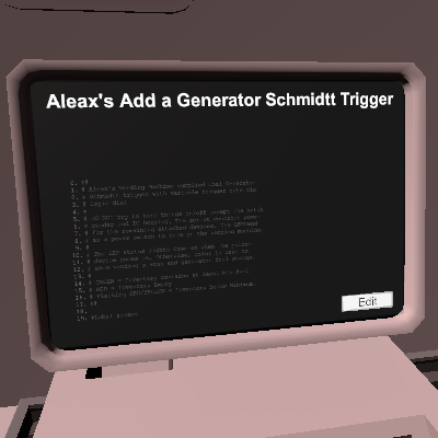 Aleax's Add a Generator Schmidtt Trigger