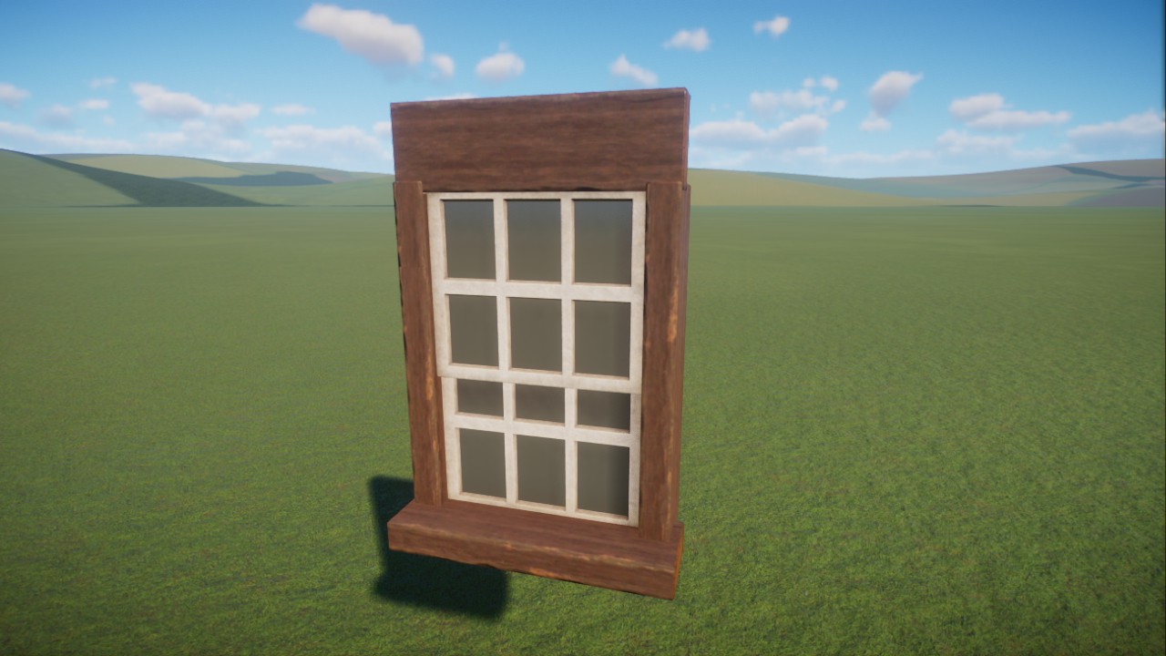 Wooden window / Dřevěné okno