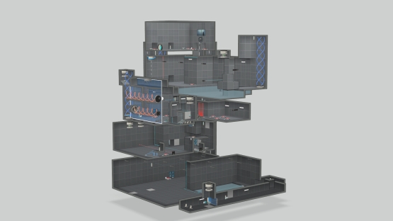 Cooperative test chamber 10 by Dzhi_Man