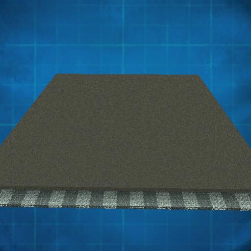 Plateforme corrompue avec plafond