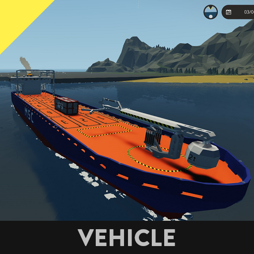 Huge Container ship