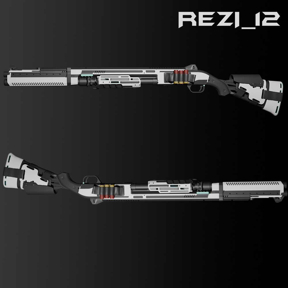 【默陉】 COD23:MW4 REZI_12 (Spas12) preview
