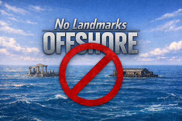 No Landmarks Offshore