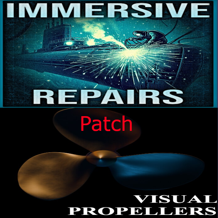 Immersive Repairs-Visual Propellers Compatibility Patch – Barotrauma Mod