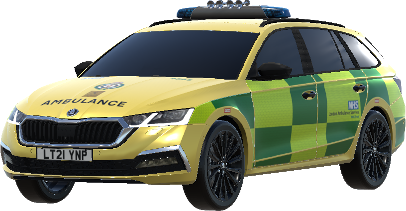 London Ambulance Service - Skoda Octavia Fast Response Unit (UK) preview