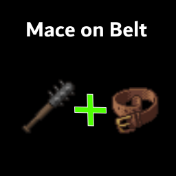 [ABANDONED] B42 Mace on Belt – Project Zomboid Mod