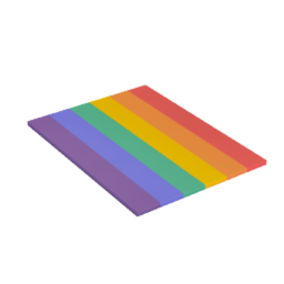 Rainbow Flag Rug (Large)