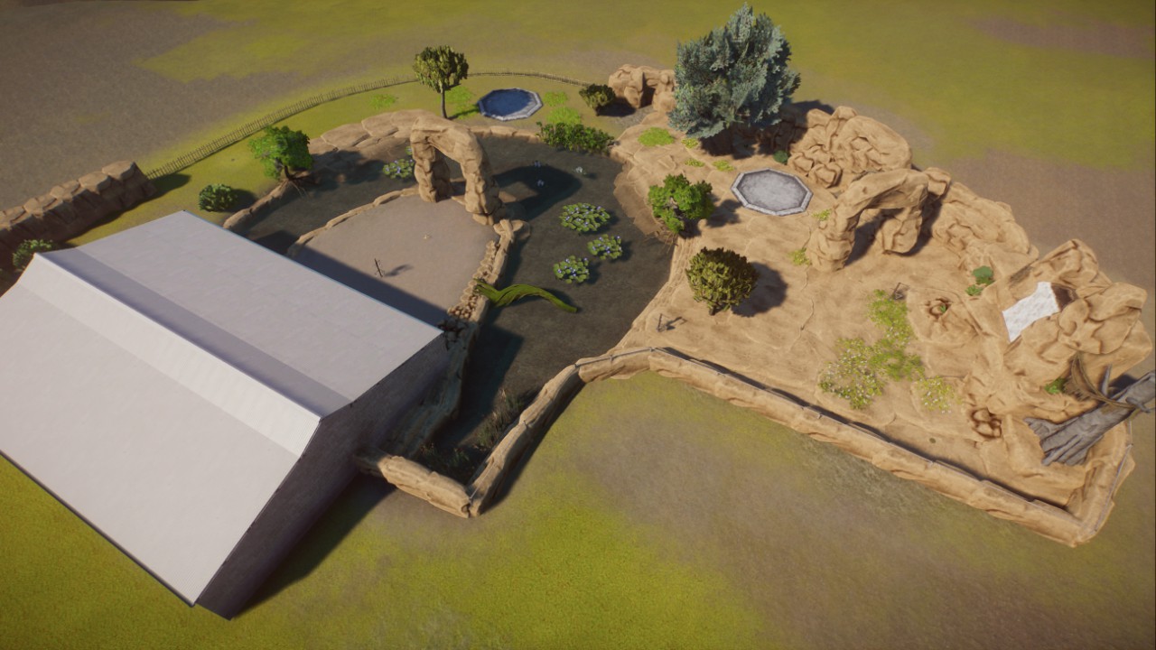 Flamingo habitat preview