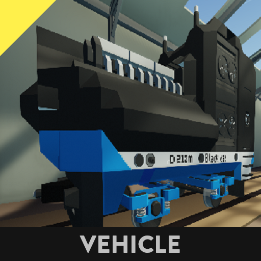 D218M - "BLACK CAT" - Starter Train Engine - $36k
