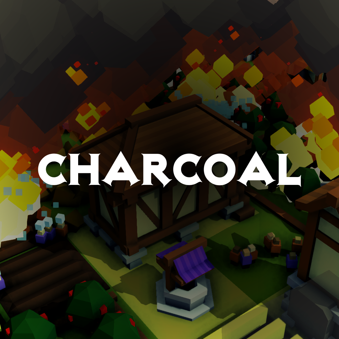 Burning Wood Makes Charcoal