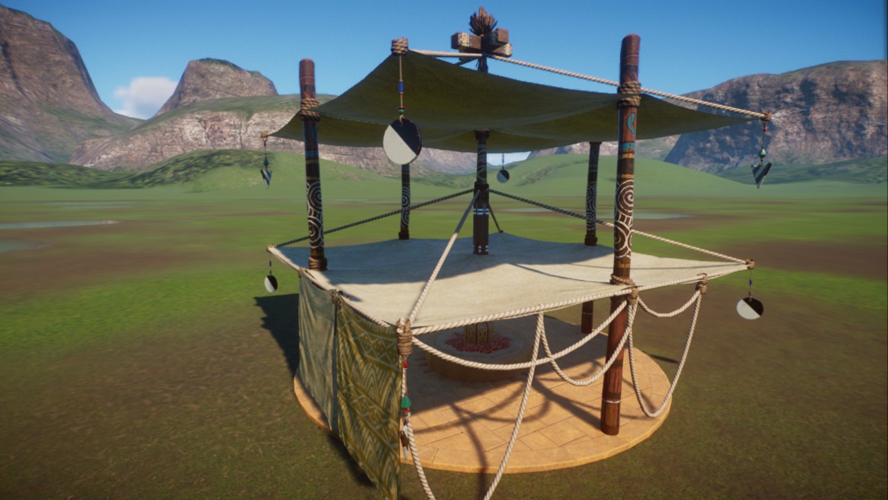 Primate Canvas Climbing Shelter Platform