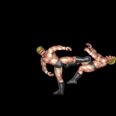 Two-Step Side Kick (front grap)