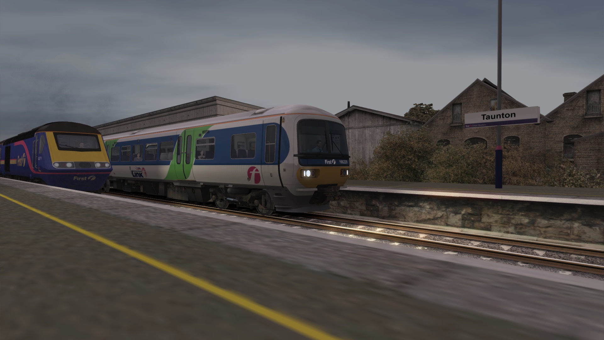 (Class 166) 2M02 Taunton to Bristol T.M.