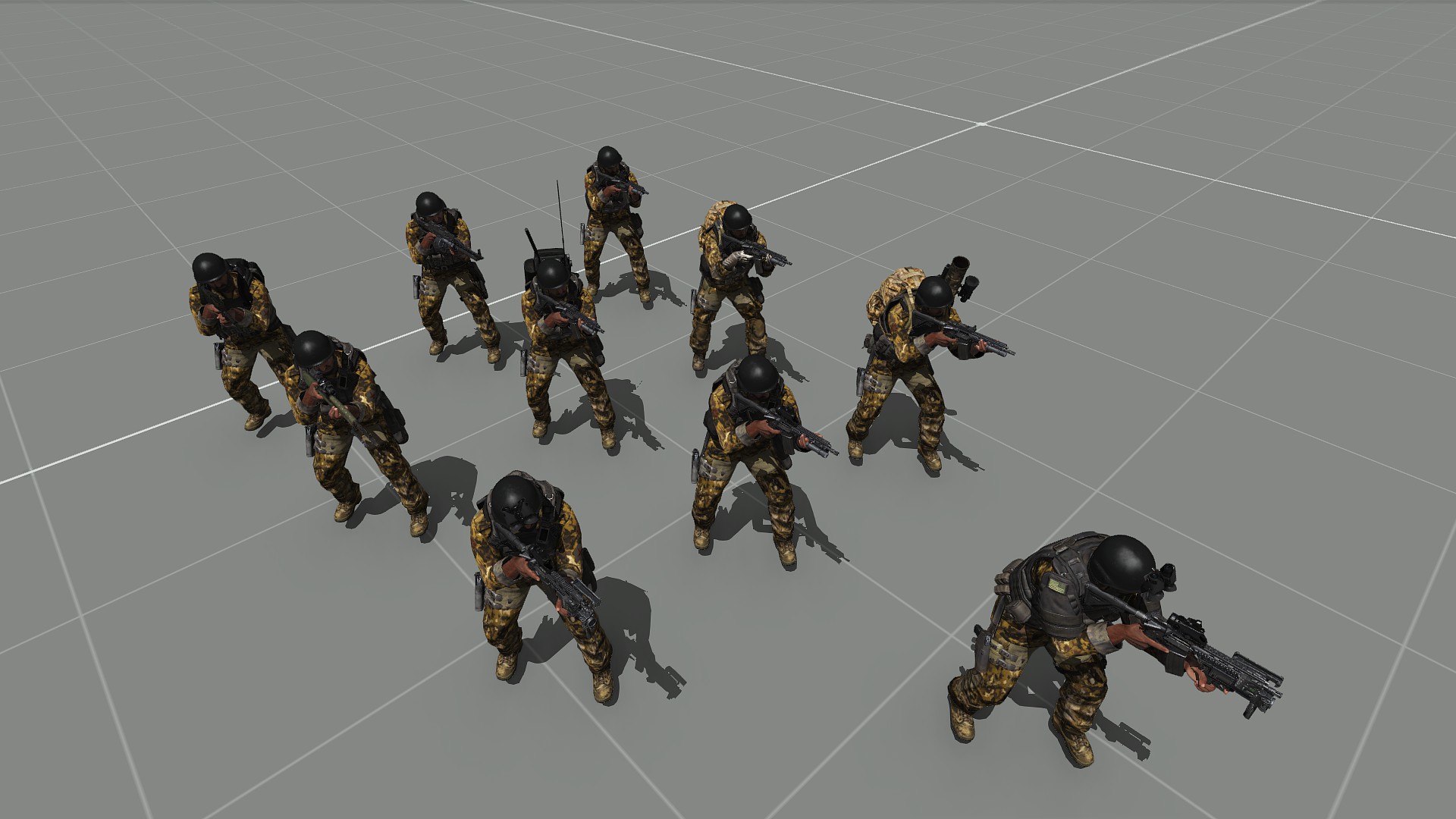 EAF Rifle Team Dissmised