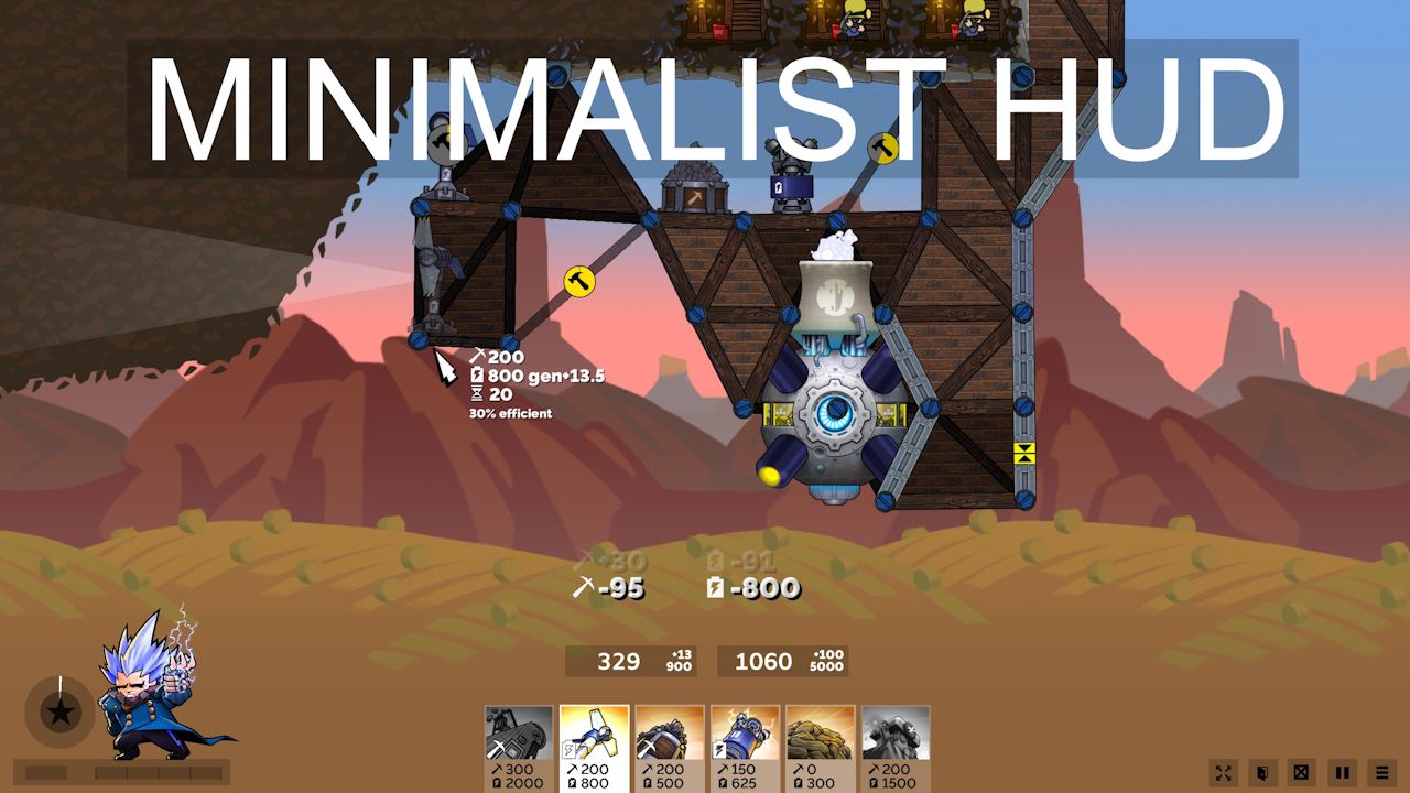 minimalist hud