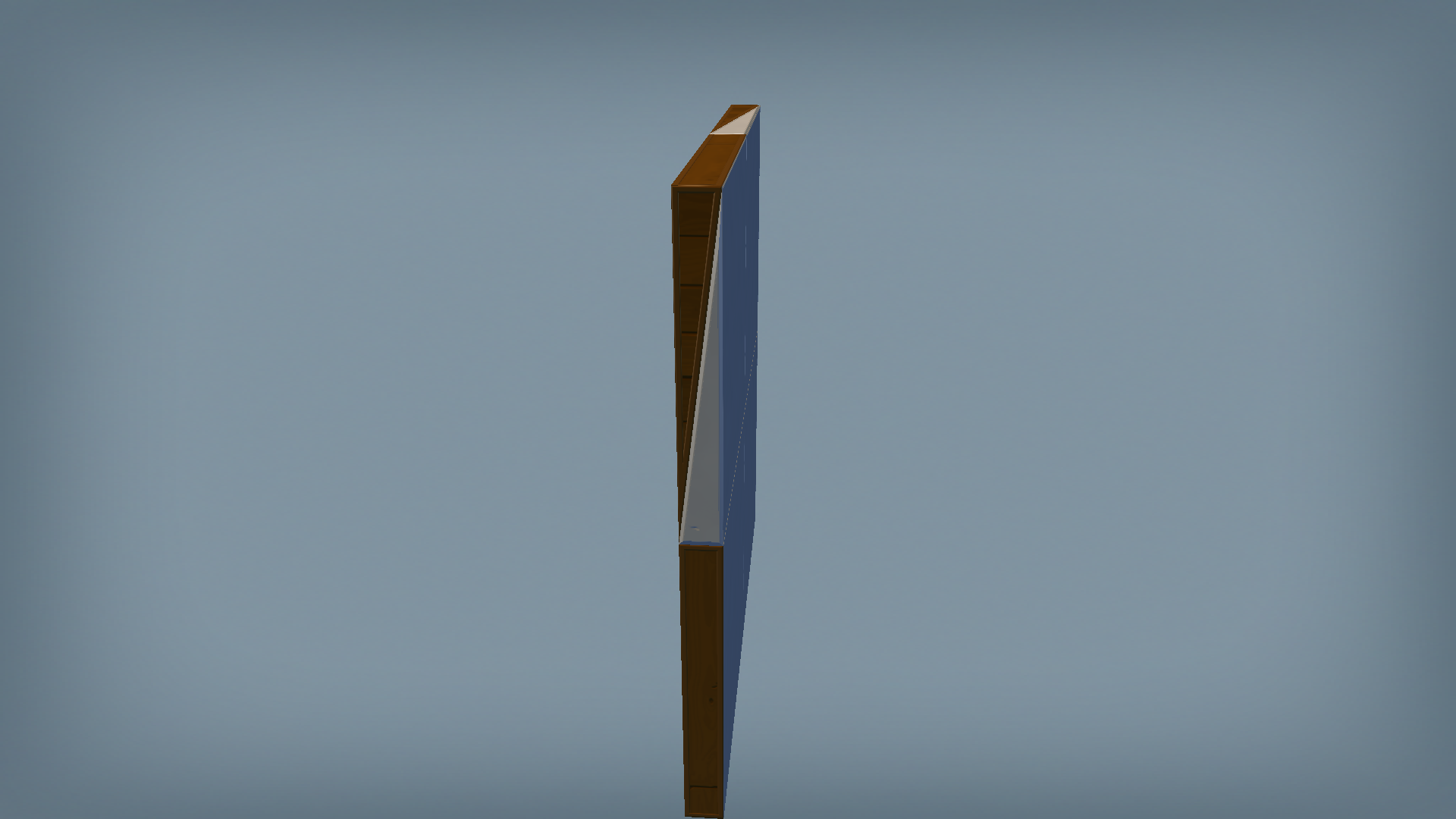 double wedge panel