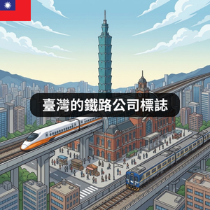 臺灣的鐵路公司標誌Taiwan's Railway Logos preview