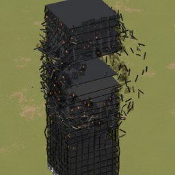 Destructible tower preview