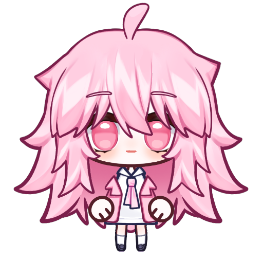 Pink fluffy girl (CoffeeBean)