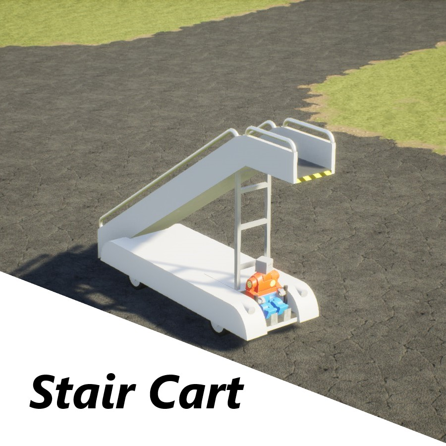 Stair cart for L-1011
