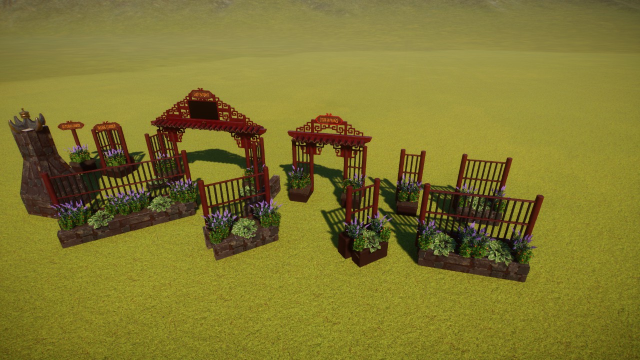 Black Lotus Fences 3 meter