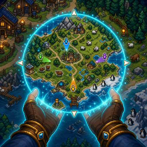 Atlas Minimap - Players and Creature Tracker