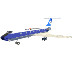 Softbody AIR LINER Tu-134A (aka Glassnose) Malév airlines livery