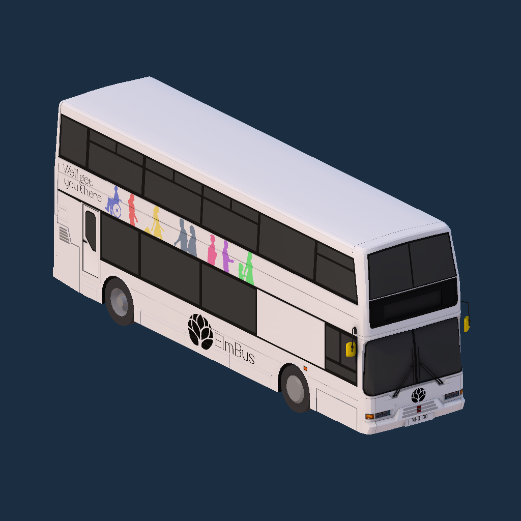 ElmBus ''We'll get you there'' Branded ELC Lolyne