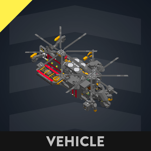 SMM4Av13-Mod8 Multiroll Heavy lift Helicopter [glass cockpit]