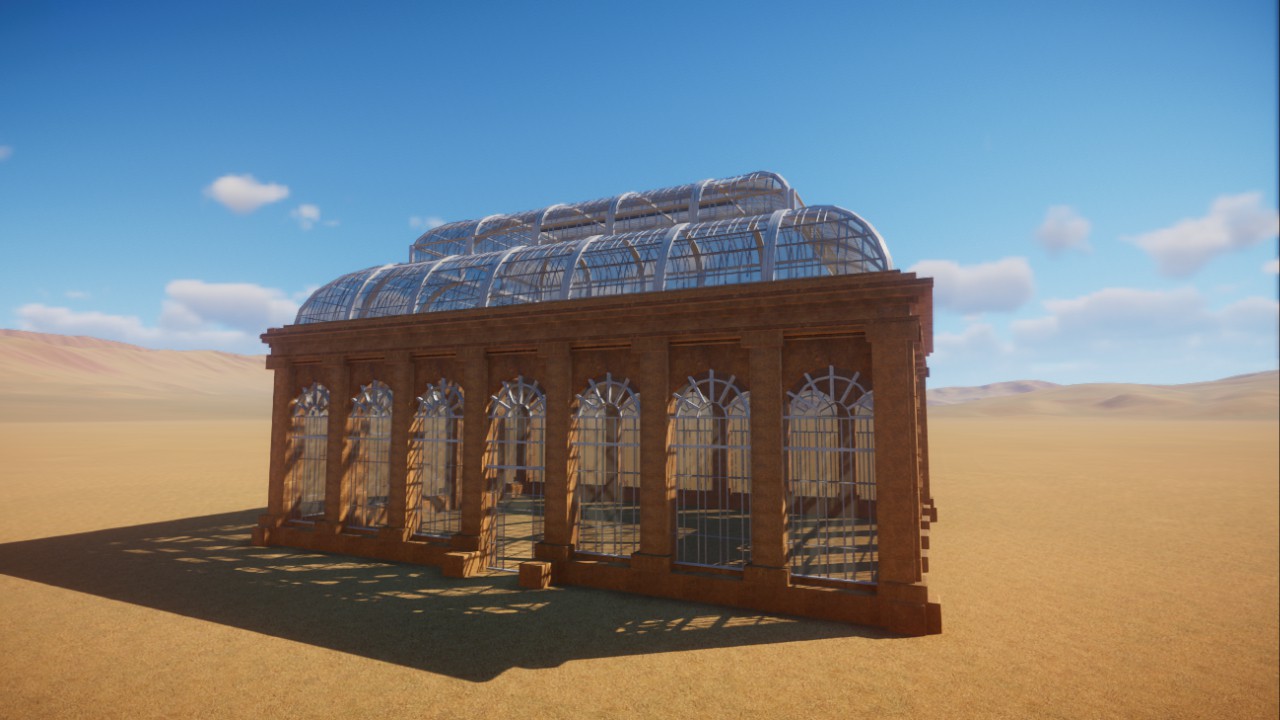 Edinburgh-styled Greenhouse shell