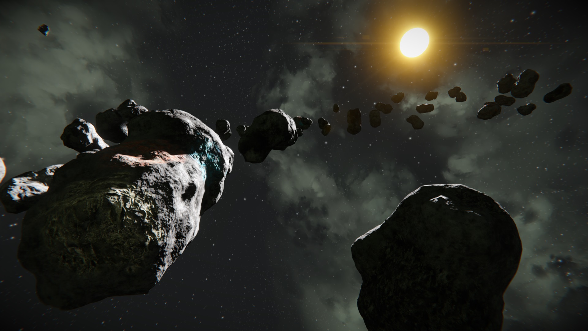 Asteroid Belt 2 with Ores preview