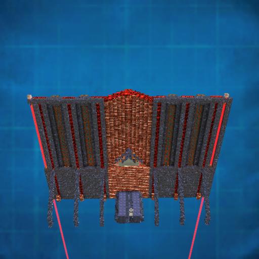 4L DARK ISLAND CASTLE FACADE