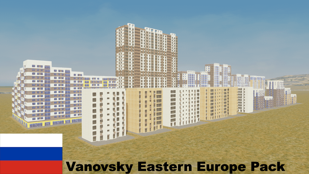 [RICO] Vanovsky Eastern Europe Pack - Modern Mixed Residential Buildings 2