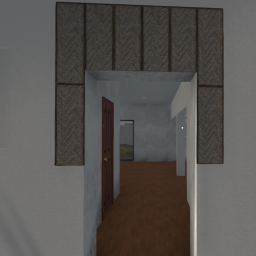 Doorway  Medieval Mid Wall Brick Wall