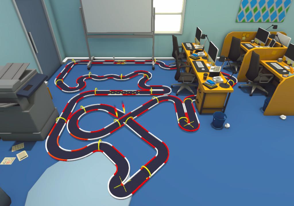 Competitive Flat Race