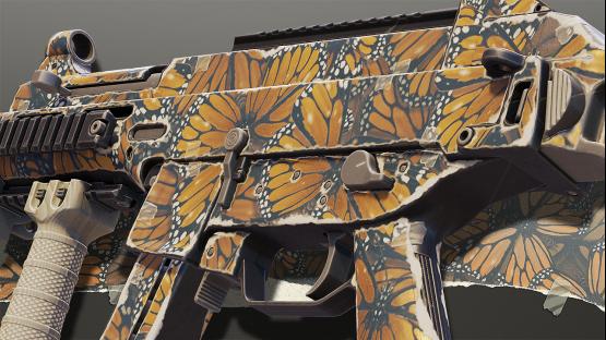 UMP-45 | Paper Collage (Monarch)
