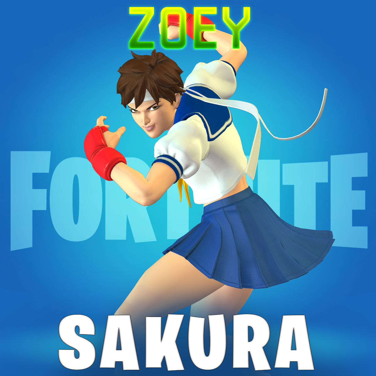 [COMM] Fortnite: Sakura - Zoey
