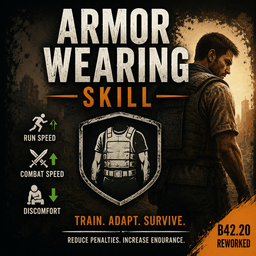 Armor Wearing Skill – Project Zomboid Mod