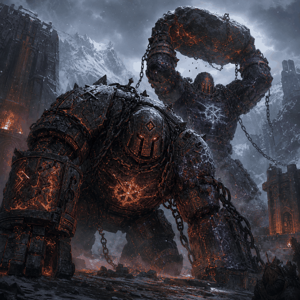 Rune-Broken Golems for Warriors of Chaos