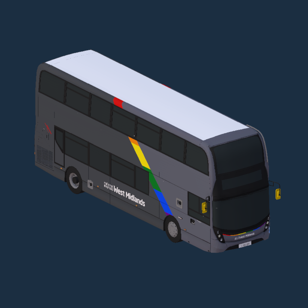 National Express West Midlands Pride Enviro400 MMC