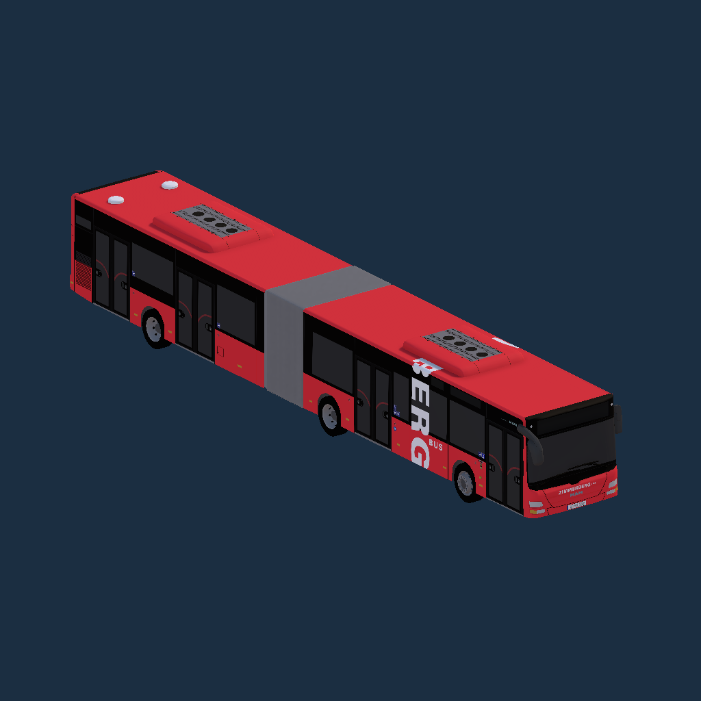Zimmerberg Bus Man Lion's City A23