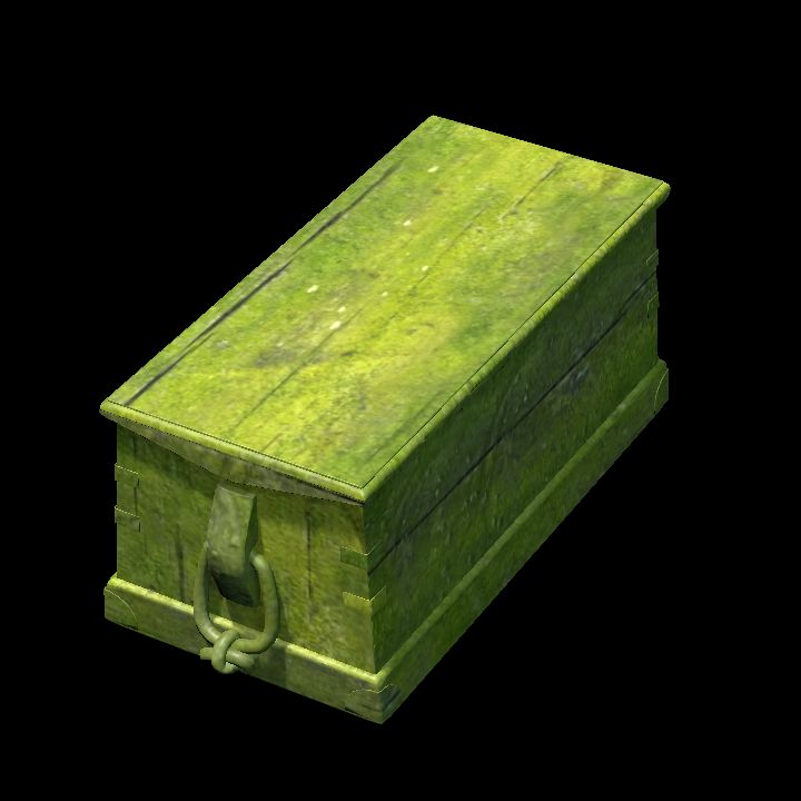 Chest lidded - mossy