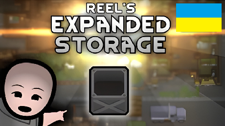 Reel's Expanded Storage (Ukrainian) mod preview for RimWorld