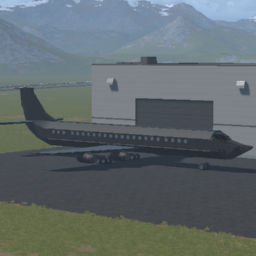 Softbody AIR LINER DC-8-100 [Server Escaper]
