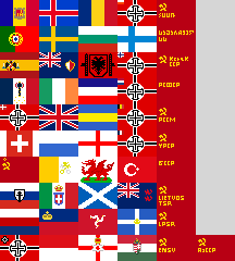 Europe Flags 1940