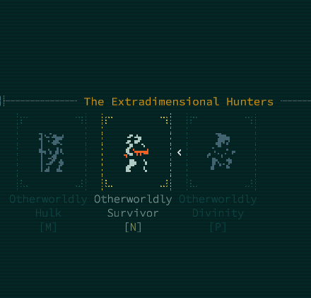 Extradimensional Hunter Subtypes
